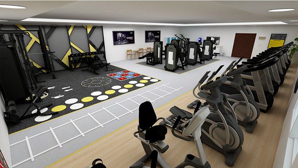 120平方健身房配置方案-广西xc sports,xc体育健身器材有限公司