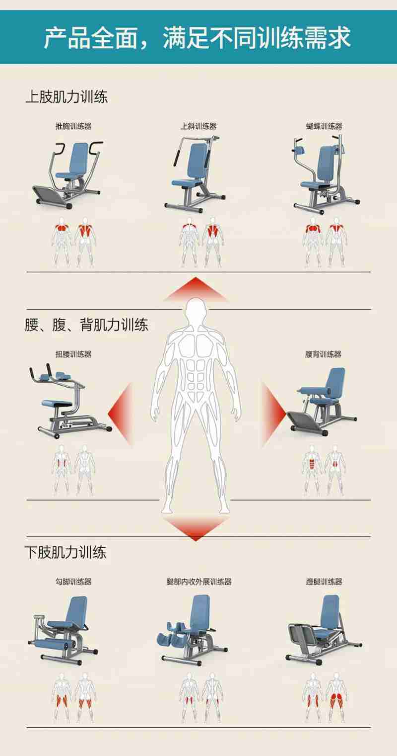xc sports,xc56等速肌力训练系列：专为老年人打造的肌肉力量训练器